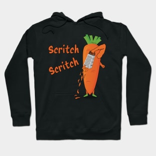 Carrot Scratching His Back With A Grater, Mimiw Hoodie